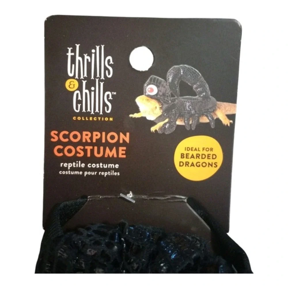 Thrills & Chills Pet Costume –‎ Scorpion Outfit for Bearded Dragons